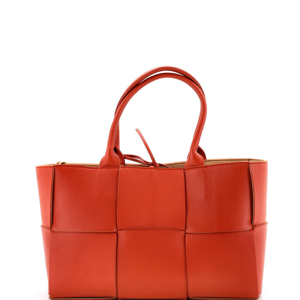 Bottega Veneta Small Arco Tote Maxi Intrecciato Leather